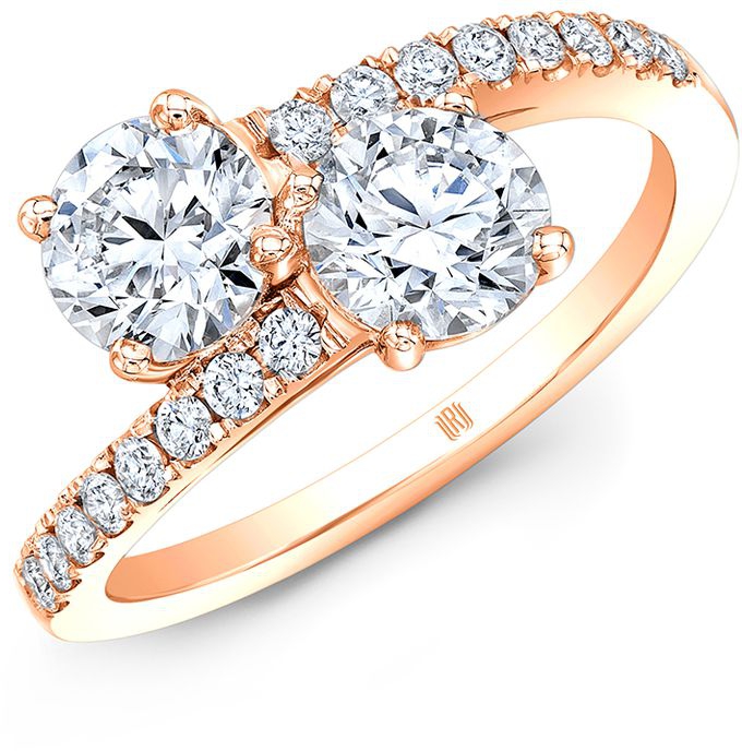 seperti cincin dengan permata